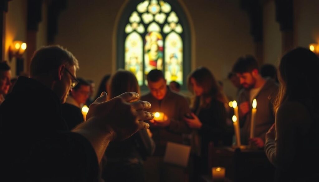 Christian community support during grief