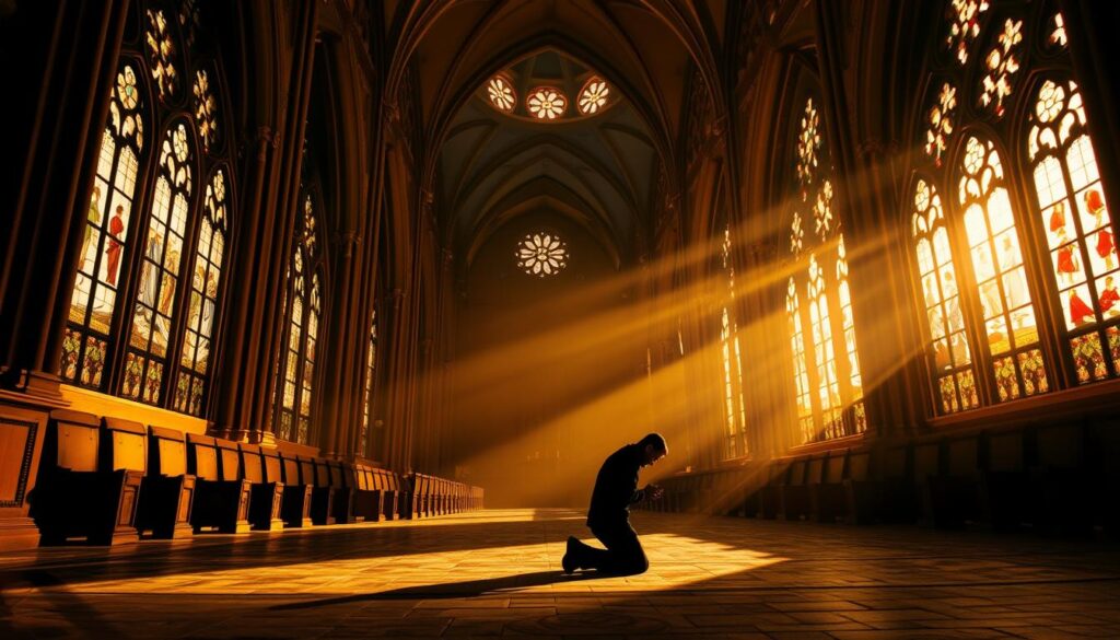 God's presence in mourning